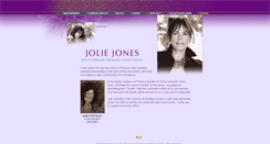 Desktop Screenshot of joliejones.com