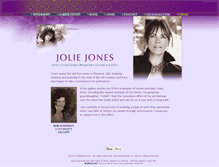 Tablet Screenshot of joliejones.com